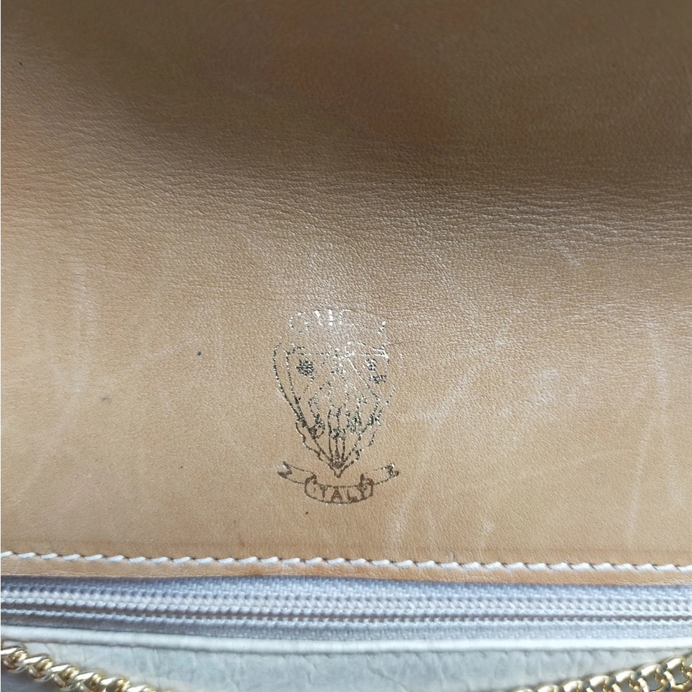 Vintage Gucci Shoulder Bag  Brown Coated Canvas Authentic - Picture 8 of 10